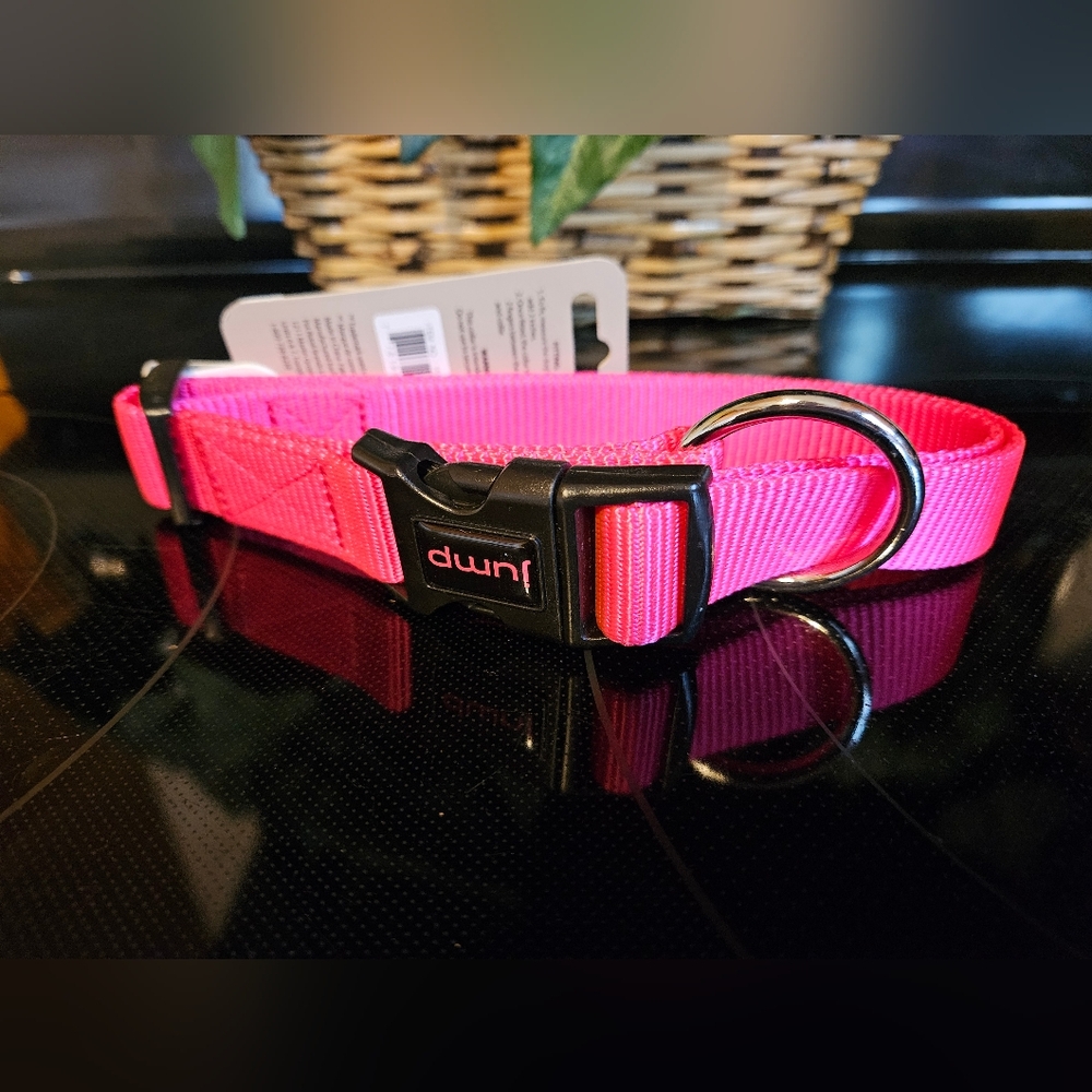 JUMP large pink NEW dog collar